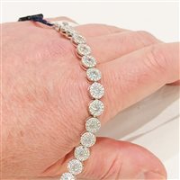 Bracciale Vidali Gioielli Donna in Argento Zircone BRAR-57-34 - BRAR-57-34